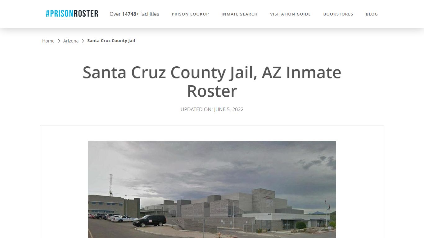 Santa Cruz County Jail, AZ Inmate Roster - Inmate Locator